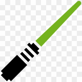 Green Lightsaber Free Png Image - Star Wars Lightsaber Icon, Transparent Png