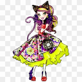 Cheshire Cat Ever After High Doll Drawing Alice's Adventures - Ever After High Way Too Wonderland Kitty Cheshire, HD Png Download