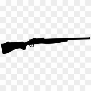 Firearm, Gun, Rifle, Black, Violence, Weapon - Black Rifle Png, Transparent Png