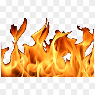 Fire Border Clip Art - Flames With No Background, HD Png Download