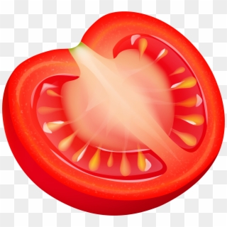 Red Tomatoes - Half Tomato Clipart, HD Png Download