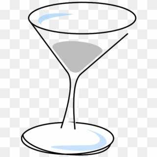 Png Picture Of Cartoon Martini Glass With Olives, Transparent Png