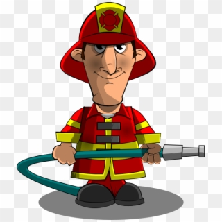 Clip Royalty Free Library Fire Fighter Clipart - Fire Chief Clip Art, HD Png Download