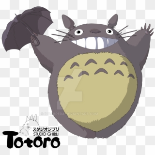 Free Png Download My Neighbor Totoro Smiling Png Images - My Neighbor Totoro Smiling, Transparent Png