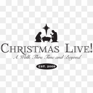 Celebrate The Season At Christmas Live This Free Guided - Silhouette, HD Png Download