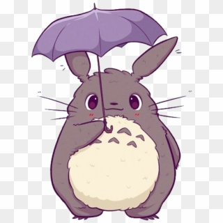 Totoro Sticker - Dibujos De Totoro Kawaii, HD Png Download -  1024x1024(#35992) - PngFind