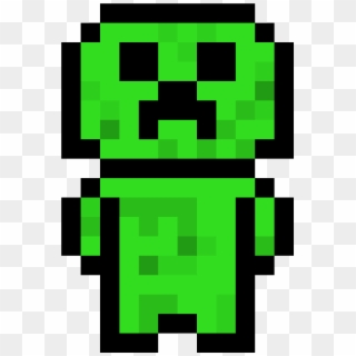 Creeper - Pixel Art Creeper, HD Png Download