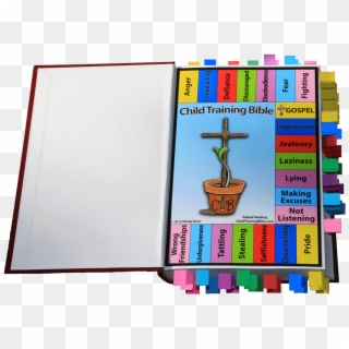 The Child Training Bible Is Tool That Allows Parents - Color Coded Bible Tabs, HD Png Download