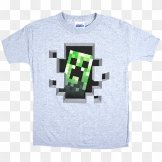 Minecraft - Minecraft Shirt, HD Png Download
