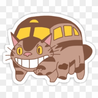 Smile Clipart Totoro - Totoro Transparent Cat Bus, HD Png Download