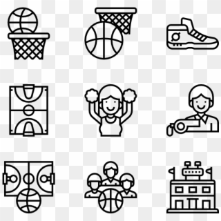 Basketball - Holiday Icon Png Transparent, Png Download