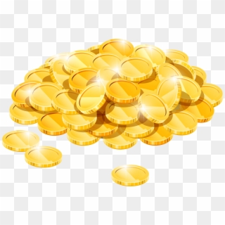 Gold Coins Clipart Png, Transparent Png