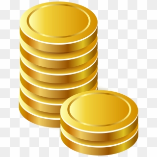 Gold Coins Png Clipart - Gold Coins Icon Png, Transparent Png