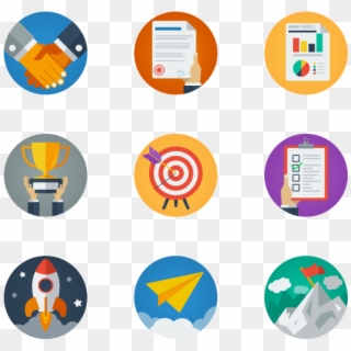 Business Strategy - Flat Icon, HD Png Download