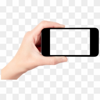 Hand Holding Smartphone Png Image - Hand Holding Mobile Png, Transparent Png