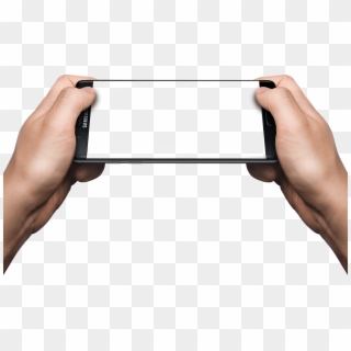 Phone In Hand Png - Mobile Game Hand Png, Transparent Png