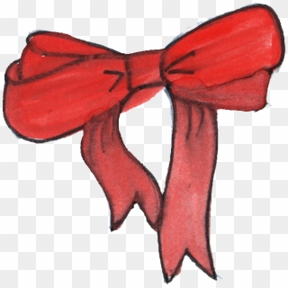 Red Bow Png, Transparent Png