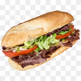Roast Beef Roast Beef, Cheese Blend, Lettuce, Tomato,, HD Png Download