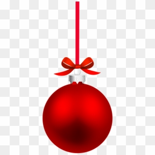 View Source Image Christmas And New Year, Christmas - Red Christmas Ball Png, Transparent Png