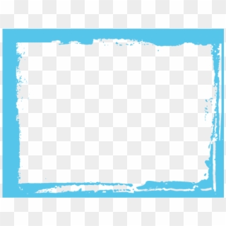 Blue Grunge Blank Frame, Art, Shape, Frame Png And - Blue Grunge Frame Png, Transparent Png