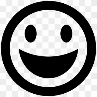 Png Happy Face Black And White Transparent Happy Face - Smiley Face ...