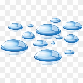 Water Drops On Table Png, Transparent Png