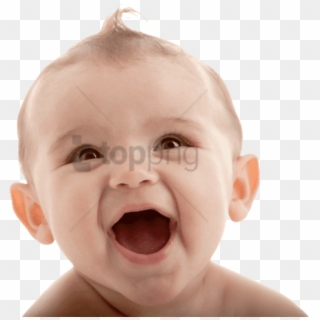 People - Children - Laughing Baby Face, HD Png Download