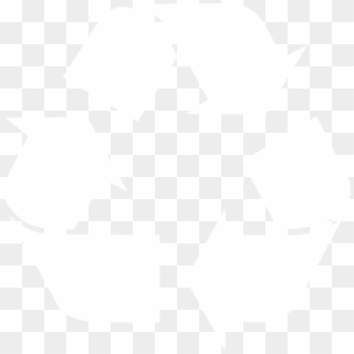 Recycle Png - White Recycle Logo Png, Transparent Png