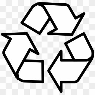 Recycle Png - Recycle Symbol Outline, Transparent Png
