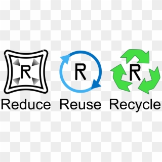 Reduce Reuse Recycle Png - Reduce Reuse Recycle Signs, Transparent Png