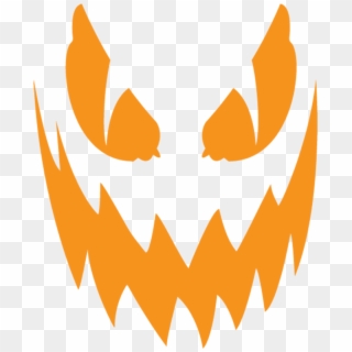 Creepy Clipart Jack O Lantern - Creepy Scary Jack O Lantern, HD Png Download