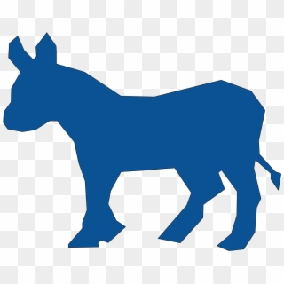 Donkey Democratic Blue - Democratic Party, HD Png Download