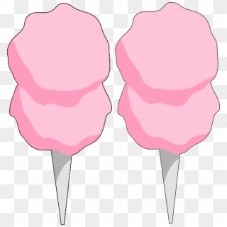 Cotton Candy Sweet Clip Art At Vector Clip Art Free - Cotton Candy Clipart Transparent, HD Png Download