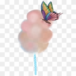Cotton Candy Butterfly - Papilio Machaon, HD Png Download
