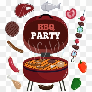 Barbecue Hot Dog Seafood Steak Buffet - Barbecue Party Png, Transparent Png
