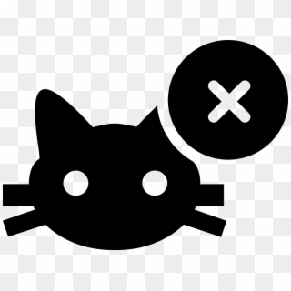 Cat Face With Cross Sign Comments - Cat Plus Sign, HD Png Download