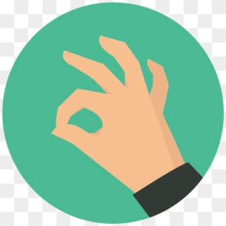 Ok Hand Icon - Gloucester Road Tube Station, HD Png Download