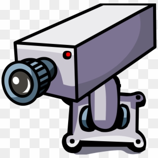 Image Royalty Free Library Surveillance Vigilance Free - Club Penguin Security Camera, HD Png Download