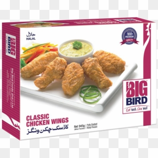 Big Bird Classic Chicken Wings 945 Gm - Big Bird Food Pvt Ltd, HD Png Download