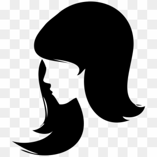 Big Image - Face Woman Silhouette Png, Transparent Png