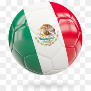 Mexico Soccer Ball Png - Mexico Flag Soccer Ball, Transparent Png