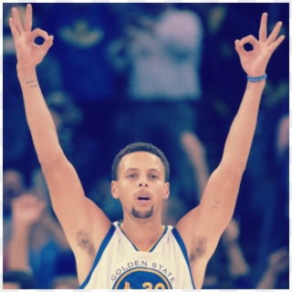 Stephen Curry - Steph Curry Holding Up 3, HD Png Download
