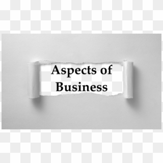 Aspects Of Business - Sign, HD Png Download