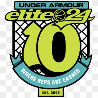 The 10th Annual Under Armour Elite 24 Basketball Game - Under Armour Elite 24 Logo, HD Png Download
