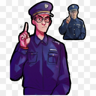 “drew That Content Police Sketch Dude ” - Idubbbz Content Cop Fanart, HD Png Download