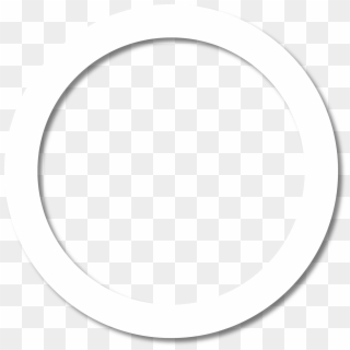 White Circle Outline Png Www Imgkid Com The Image Kid - Картинки Черно Белые Круг, Transparent Png