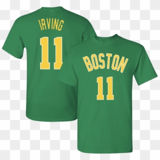 Men's Boston Celtics Kyrie Irving 2018 City Edition - Sports Jersey, HD Png Download