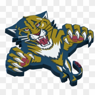 Florida Panthers - 3d Florida Panthers Logo, HD Png Download