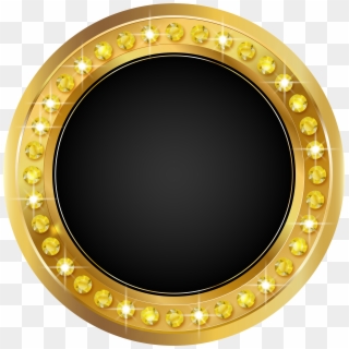 gold circle png