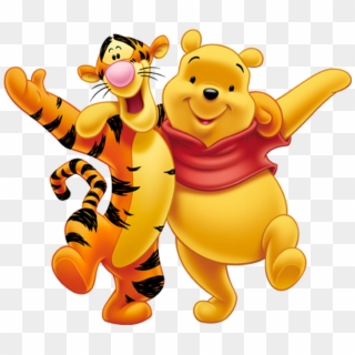 Transparent Winnie The Pooh And Tigger Png Clipart - Winnie The Pooh & Tigger, Png Download